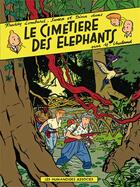 Couverture du livre « Freddy Lombard ; le cimetière des éléphants » de Yves Chaland aux éditions Humanoides Associes