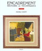 Couverture du livre « Encadrement histoire et techniques 4eme edition » de Dhont M aux éditions L'inedite