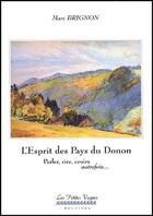 Couverture du livre « L'esprit des pays du Donon ; parler, rire, croite autrefois... » de Marc Brignon aux éditions Petites Vagues