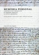 Couverture du livre « Memoria personal » de Patrice Poujade et Oscar Jane aux éditions Casa De Velazquez