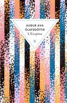 Couverture du livre « L'exception » de Audur Ava Olafsdottir aux éditions Zulma