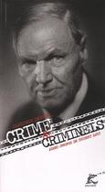 Couverture du livre « Crime et criminels » de Darrow Clarence aux éditions Sao Mai