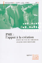 Couverture du livre « L'appui a la creation » de  aux éditions Documentation Francaise