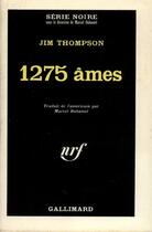 Couverture du livre « 1275 ames » de Jim Thompson aux éditions Gallimard