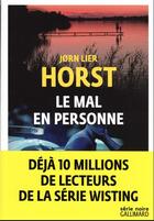 Couverture du livre « Le mal en personne » de Jorn Lier Horst aux éditions Gallimard