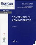 Couverture du livre « Contentieux administratif » de Mattias Guyomar et Bertrand Seiller aux éditions Dalloz