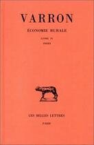 Couverture du livre « Economie rurale Tome 3 ; L3 » de Varron aux éditions Belles Lettres