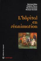 Couverture du livre « L'hôpital en réanimation » de  aux éditions Croquant