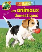 Couverture du livre « Je decouvre les animaux domestiques en m'amusant » de Romatif A aux éditions Grenouille