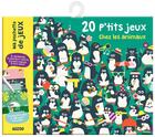 Couverture du livre « 20 p'tits jeux chez les animaux » de Loulou & Tummie aux éditions Philippe Auzou