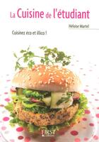 Couverture du livre « La cuisine de l'étudiant » de Heloise Martel aux éditions First