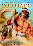 Couverture du livre « Colorado t.1 ; Navaja » de Georges Ramaïoli et Jean-Yves Mitton aux éditions Daric