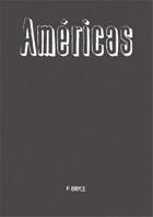 Couverture du livre « Americas » de Bryce Fernando aux éditions Poligrafa