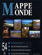 Couverture du livre « Mappemonde 54 » de Roger Brunet aux éditions Belin