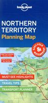 Couverture du livre « Northern territory planning map 1ed -anglais- » de  aux éditions Lonely Planet France