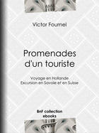 Couverture du livre « Promenades d'un touriste » de Victor Fournel aux éditions Bnf Collection Ebooks