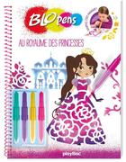 Couverture du livre « Blopens ; au royaume des princesses ; cahier créatif » de  aux éditions Play Bac