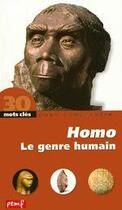 Couverture du livre « 30 mots clés pour comprendre... ; Homo, le genre humain » de Robert Poitrenaud aux éditions Pemf