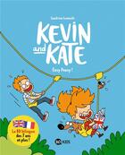 Couverture du livre « Kevin and Kate Tome 6 : easy peasy ! » de Sandrine Lemoult aux éditions Bd Kids