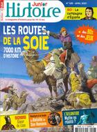 Couverture du livre « Histoire junior n 106 - la route de la soie - avril 2021 » de  aux éditions Histoire Junior