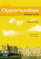 Couverture du livre « New opportunities beginner student's book » de Michael Harris aux éditions Longman