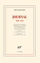 Couverture du livre « Journal : 1890 - 1945 » de Reynaldo Hahn aux éditions Gallimard