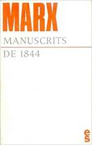 Couverture du livre « Manuscrits de 1844 » de Karl Marx aux éditions Editions Sociales