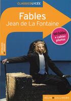 Couverture du livre « Fables, de Jean de La Fontaine » de Lucile Beillacou aux éditions Belin Education
