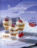 Couverture du livre « Dimanche, c'est verrines » de S. Lucchini et J. Lucchini aux éditions Saep