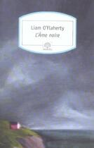 Couverture du livre « L'âme noire » de Liam O'Flaherty aux éditions Motifs