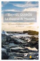Couverture du livre « La disparue de Mazunte » de Daniel Quiros aux éditions Editions De L'aube