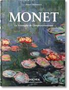 Couverture du livre « Monet ou le triomphe de l'impressionnisme » de Daniel Wildenstein aux éditions Taschen