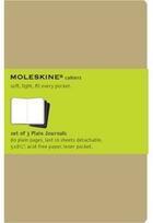 Couverture du livre « Cahier blanc - grand format - couverture souple en carton kraft » de Moleskine aux éditions Moleskine Papet