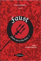 Couverture du livre « Faust » de Casabona Alain aux éditions Coryphene