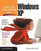 Couverture du livre « How to do everything with windows xp » de Curt Simmons aux éditions Mcgraw-hill Education