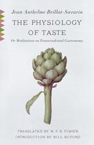 Couverture du livre « The Physiology of Taste » de Jean Anthelme Brillat-Savarin aux éditions Epagine