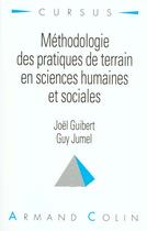 Couverture du livre « Methodologue des pratiques en sciences humaines et sociales » de Perrain aux éditions Armand Colin