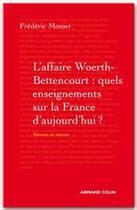 Couverture du livre « Corruption et politique : rien de nouveau ? » de Frederic Monier aux éditions Armand Colin