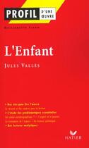 Couverture du livre « L'enfant de Jules Vallés » de Guillemette Tison aux éditions Hatier