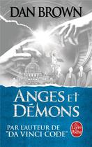 Couverture du livre « Anges et démons » de Dan Brown aux éditions Le Livre De Poche