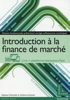 Couverture du livre « Finance de marché ; les fondamentaux » de Catherine Karyotis aux éditions Pearson