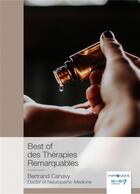 Couverture du livre « Best of des thérapies remarquables » de Bertrand Canavy aux éditions Nombre 7