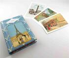 Couverture du livre « Le petit livre de Paris + cartes postales » de Dominique Foufelle aux éditions Papier Cadeau