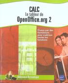 Couverture du livre « Calc : le tableur d'openoffice.org 2 » de  aux éditions Eni