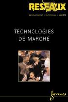 Couverture du livre « Technologies De Marche (Reseaux Vol.21 N. 122/2003) » de Michel Callon aux éditions Hermes Science Publications