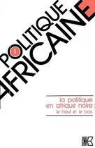 Couverture du livre « Revue Politique Africaine » de Wip aux éditions Karthala