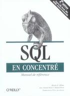 Couverture du livre « Sql En Concentre » de Kevin Kline aux éditions O Reilly France