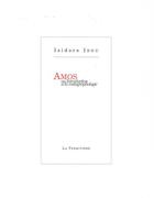 Couverture du livre « Amos ou introduction à la métagraphologie » de Isidore Isou et Urbe Condita aux éditions La Termitiere