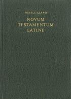 Couverture du livre « Novum testamentum latine » de  aux éditions Bibli'o