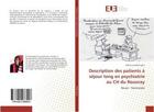 Couverture du livre « Description des patients à séjour long en psychiatrie au CH du Rouvray » de Clémence Dallemagne aux éditions Editions Universitaires Europeennes